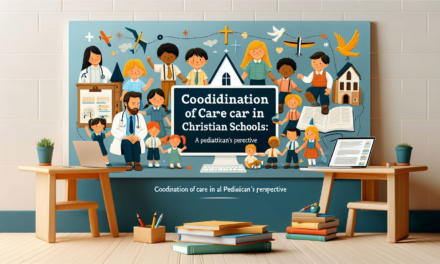 Coordination of Care in Christian Schools: A Pediatrician’s Perspective